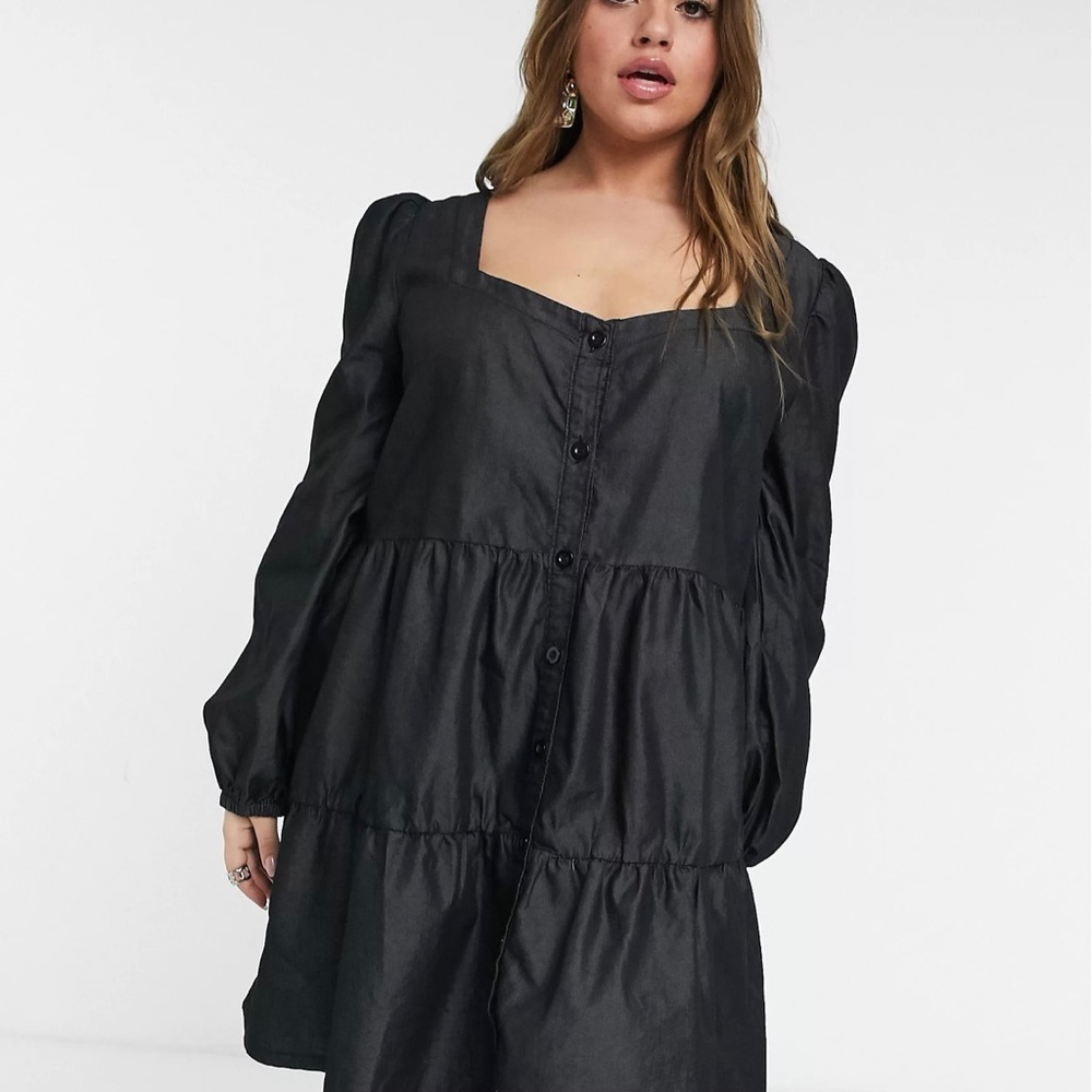 In The Style Plus X Jac Jossa Mini Smock Dress